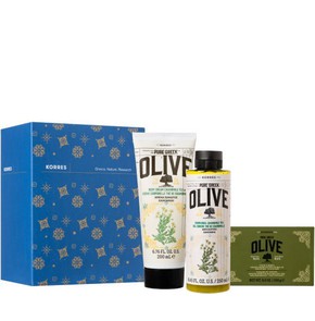 Korres Pure Greek Olive Set Chamomile Tea Shower G