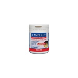 Lamberts Turmeric Fast Release Dietary Supplement With Turmeric 60 tablets