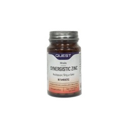 Quest Synergistic Zinc 15mg Dietary Supplement With Zinc For Immune System Support 90 Tablets