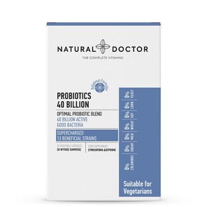 Natural Doctor Probiotics 40 Bitllion, 30Caps