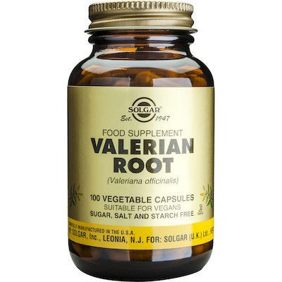 SOLGAR Valerian Root  520mg Συμπλήρωμα Διατροφής Με Βαλεριάνας Που Συμβάλλει Στην Αντιμετώπιση Της Αϋπνίας, Της Ανησυχίας & Της Συναισθηματικής Κατάπτωση x100 Φυτικές Κάψουλες