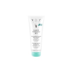 Vichy Purete Thermale 3 in 1 Cleanser Cleansing Emulsion Toning Lotion & Eye Makeup Remover 300ml