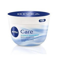 Nivea Care Κρέμα Εντατικής Θρέψης 200ml. Kρέμα που θρέφει εντατικά την επιδερμίδα για περισσότερο από 24 ώρες δίνοντας μια ελαφριά αίσθηση απαλότητας και χωρίς να αφήνει αίσθηση λιπαρότητας.