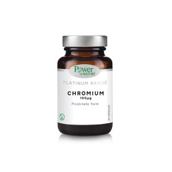 Power Health Platinum Range Chromium 100mg Dietary Supplement To Maintain Normal Glucose Levels 30 capsules