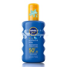 Nivea Sun Kids Moisturing Colour Spray SPF50+ - Αντιηλιακό Σπρέι για Παιδιά, 200ml
