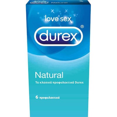 DUREX Προφυλακτικά Natural x6