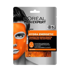 L'Oreal Men Hydra Energetic Tissue Mask, 30gr