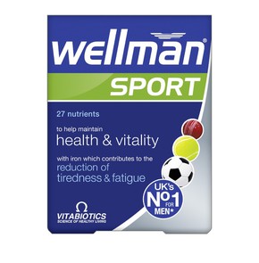 Vitabiotics Wellman Sport, 30tabs