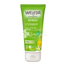 Weleda Refresh Creamy Body Wash - Τονωτικό Κρεμοντούς Κίτρο, 200ml