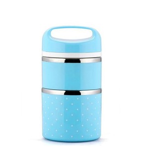 One & Only Baby Lunch Box Blue 3 Levels, 1pc