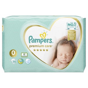 PAMPERS Premium care <3kg 30πάνες 0