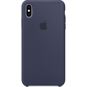 Apple Silicone Case iPhone XS Max Midnight Blue