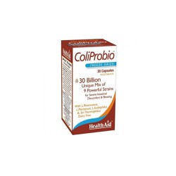 Health Aid Coliprobio Συμπλήρωμα Διατροφής Προβιοτικών 30 κάψουλες