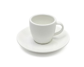 Maxwell Williams Φλυτζανι Espresso Με Πιατακι Στρογ. White Basics 100ml-Πορσελάνη