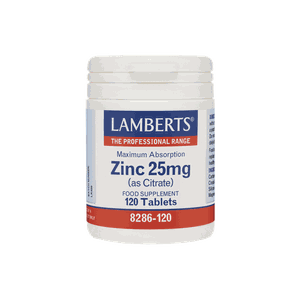 LAMBERTS Zinc citrate 25mg 120 tabs