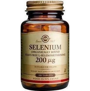 Solgar Selenium 200μg 100 Tablets