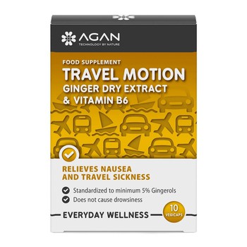 AGAN TRAVEL MOTION GINGER DRY EXTRACT & B6 VITAMIN