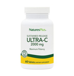 Nature's Plus  Vitamin C 2000mg Ultra, 60Tabs