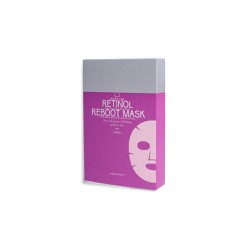 YOUTH LAB. Retinol Reboot Mask Impregnated Fabric Face Mask For Instant Tightening & Smoothing Of Deep Wrinkles 4 pieces