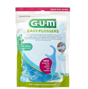 Gum Easy Flossers 890 Cool Mint Οδοντικό Νήμα Ελαφ