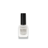 KORRES NAIL COLOUR GEL EFFECT (WITH ALMOND OIL) No2 PORCELAIN WHITE 11ML
