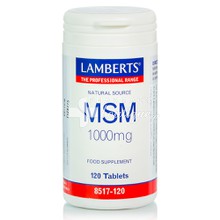 Lamberts MSM 1000mg - Αρθρώσεις, 120 tabs (8517-120)