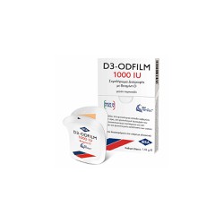 FarmaSyn D3 Odfilm 1000IU Dietary Supplement With Vitamin D And Orange Flavor 30 films