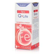 Quest Fero Q-Life Υγρός Σίδηρος - Ενέργεια / Τόνωση, 200ml