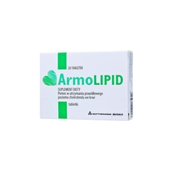 Rottapharm Armolipid Dietary Supplement For Lowering Cholesterol 20 Tablets