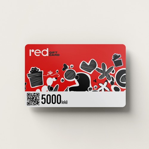 Red Gift Card 5000 lekë