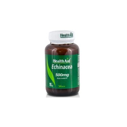 Health Aid Echinacea 500mg Συμπλήρωμα Διατροφής Για Ενίσχυση Του Ανοσοποιητικού Συστήματος 60 ταμπλέτες