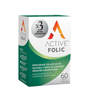 Active Iron Active Folic, 60 Caps 