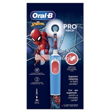 Oral-B Pro Spiderman Kids 3+ - Παιδική Ηλεκτρική Οδοντόβουρτσα, 1τμχ.