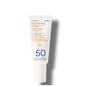 Korres Yoghurt Sunscreen-Face & Eye Gel SPF50, 40m