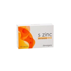 Dermageria S Zinc Skin Beauty Συμπλήρωμα Για Την Ενίσχυση Του Ανοσοποιητικού 60 κάψουλες