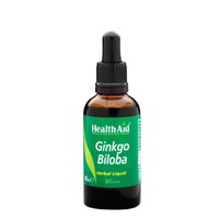 Health Aid Ginkgo Biloba Herbal Liquid 50ml - Συμπ