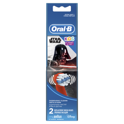 ORAL-B Stages Power Star Wars Spare Parts for Electric Toothbrushes 2pcs