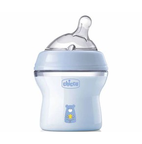 Chicco Natural Feeling Plastic Bottle with Silicon
