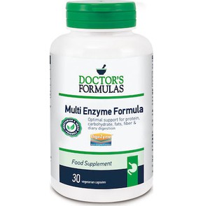 Doctor's Formulas Multi Enzyme Formula, 30 caps