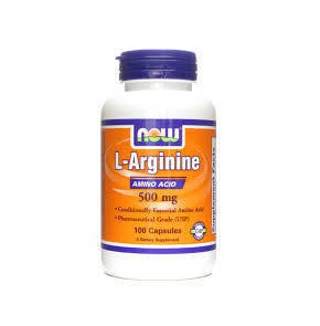 Now Foods L-Arginine 500 mg - Αύξηση Κινητικότητας