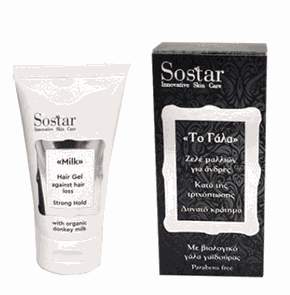 Sostar Milk Anti-hair Loss Styling Gel, 75ml