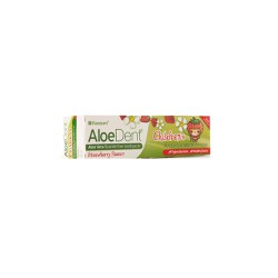 Optima Aloe Dent Strawberry Children's Toothpaste Οδοντόκρεμα Για Παιδιά Με Αλόη & Γεύση Φράουλα 50ml