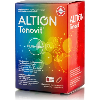 ALTION Tonovit Multivitamin Dietary Supplement x40 Capsules