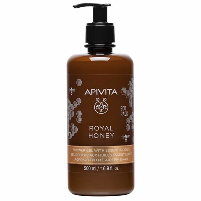 APIVITA Eco Pack Royal Honey Κρεμώδες Αφρόλουτρο μ
