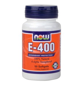 Now Foods Vitamin E-400 IU MT 50 Softgels