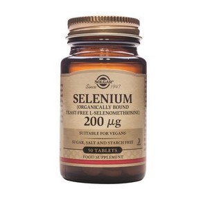 Solgar Selenium 200μg 50 Tablets