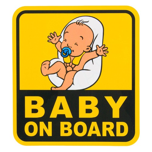 Znak za auto baby on board