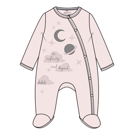 Boboli Velour Play Suit For Baby (101125)
