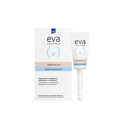 INTERMED Eva Intima Lactic Gel Vaginal adjustment pH 3.8 x9 tubes