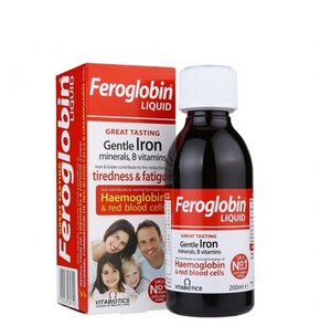Vitabiotics Feroglobin B12 Liquid Iron with Vitami